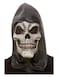 Smiffys Hooded Skeleton Latex Mask- White