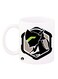 Overwatch Game Printed Mug White/Black/Green 12ounce