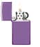 Zippo 28124 Slim High Polish Purple Windproof Lighter