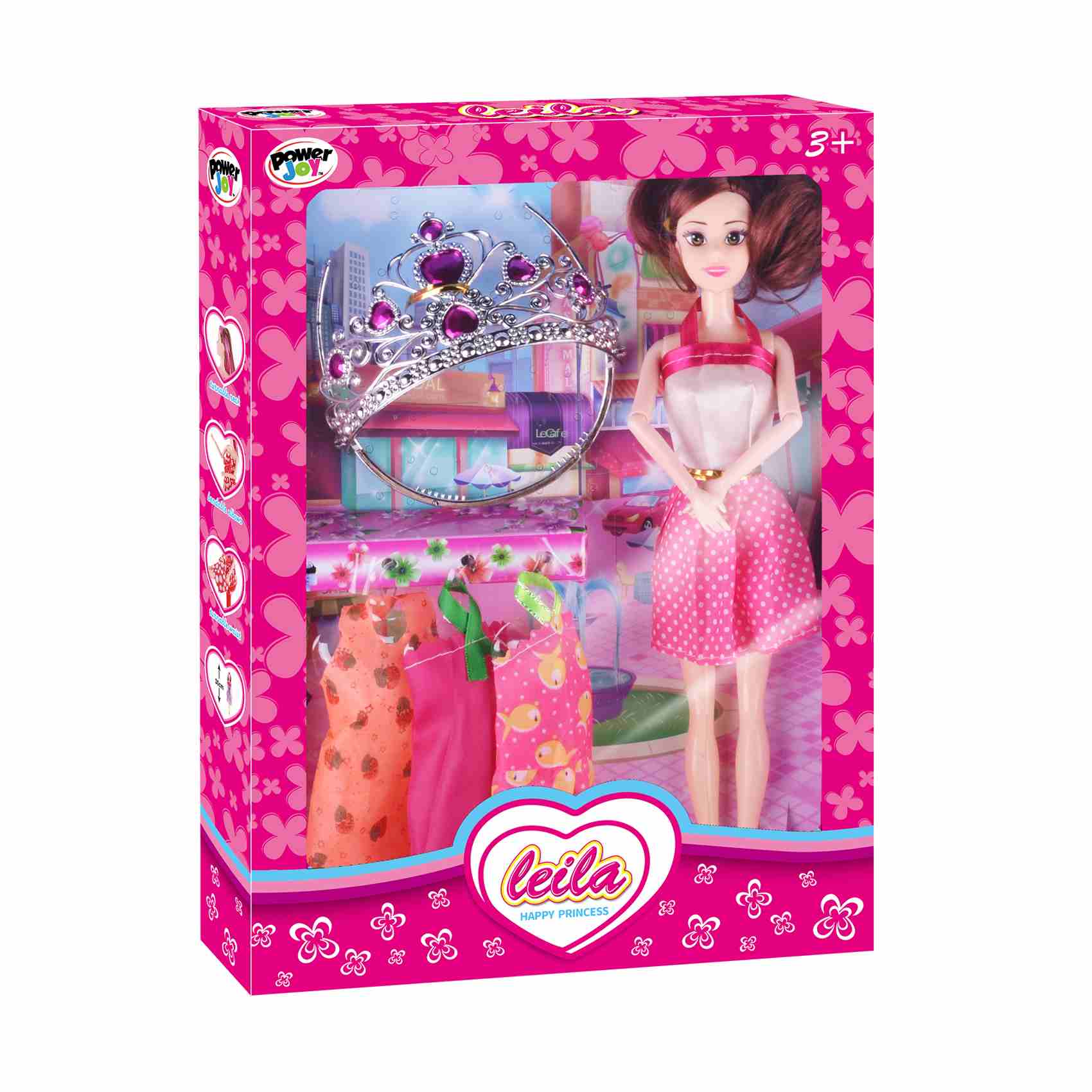 Power Joy Leila Happy Princess 9 Assorted