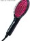 Generic Straightening Hair Comb Brush - Black/Pink