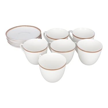CAMRI 12 PCS CUP &amp; SAUCER SET AST