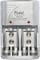 DMK-TC2A9 4 Slots Smart Rechargeable Charger for AA AAA NiCd 9V NiMh Batteries for House hold devices, toys, remote, flash light, radio, clock