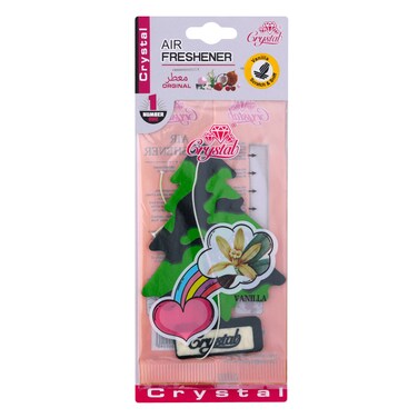 Crystal Hanging Air Freshnr Vanilla