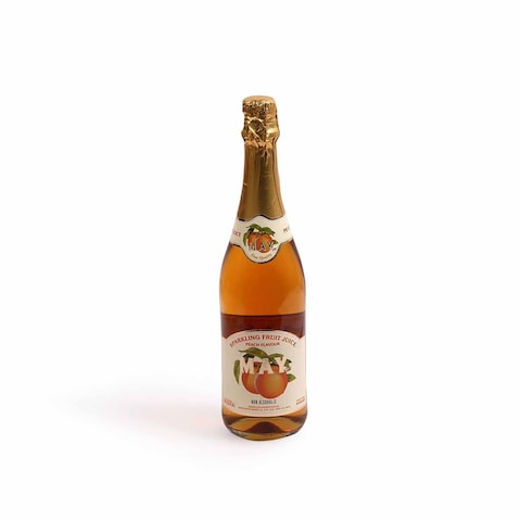 May Gold Peach Sparkling Fruit Juice - 750 ml