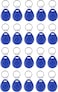 Rubik Rfid keychain Key Ring Tags 125Khz T5567/T5577/T5557 Blank Writable RFID Tags (20 Keychains)