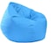 Vital Bean Bag Chair, Classic Round Linen Cloth Bean Bag With Polystyrene Beads Filling