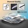 Wafi Camera Lens Screen Protector Tempered Glass Film Metal Rear Lens Protection Case Clear Highly Durable Bubble Free (iPhone 12 Pro Max)