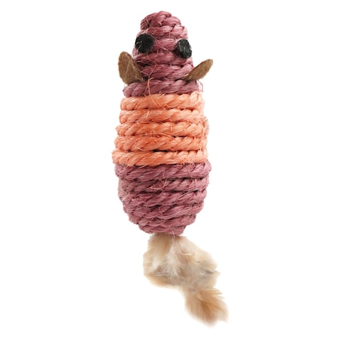 Buy Agrobiothers Aime Mouse Sisal Eco Cat Toy in UAE