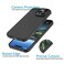 HYX (1+1) For iPhone 15 Pro Case with Screen Protector, Liquid Silicone Soft Gel Rubber Slim Microfiber Lining Cushion Texture Cover Shockproof Protective Case For iPhone 15 Pro With Screen Protector