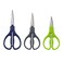Farberware Multipurpose Kitchen Shears Set, 3-Piece, Multi Colored
