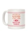muGGyz Australian Cattle Dog Addict Printed Ceramic Coffee Mug White/Black 11Ounce
