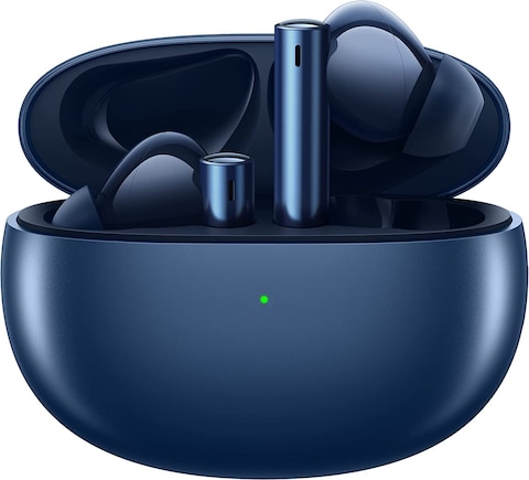 Realme Buds Air 3 Wireless Earbuds With Active Noise Cancelling, Blue - International Version