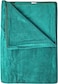 2-Pc Microfiber Bath Towel Turquoise/Wine Red 70x140cm, Soft, Durable, Super Absorbent Fast Drying and No Fading Multipurpose Towel