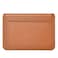 WIWU Skin Pro Genuine Leather Sleeve For Macbook 16" - Brown
