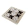 Tic-Tac-Toe Game Toy - Classic Wooden Checkerboard Educational Family Game Toys Set, Portable Casual Tabletop Game for Adults and Kids
