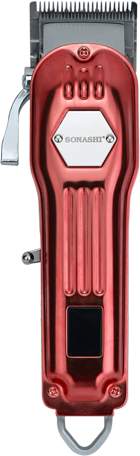 Sonashi Rechargeable Hair Clipper, Red, SHC-1061