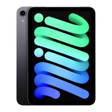 Apple iPad Mini (6th Generation) Tablet, 64GB, Space Grey, 8.3-Inch, 12 MP Camera, Liquid Retina Display, Wi-Fi Only