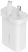Belkin Boost Charge 25W Wall Chargers with PPS USB C Power Delivery, Fast Charger for iPhone, Samsung, Galaxy Tab, iPad and more, WCA004myWH