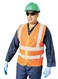 Vaultex - Reflective Net Vest Orange XXXXL