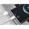 AFRA USB Charging Cable, White, 2.4A, With Data Transmission, USB A To Micro USB, 1 Meter Length, Durable, Heat Resistant, PVC Serrated Cable Cord, Compatible With iPhone, iPad, iPod