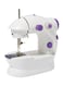 ماكينة خياطة إلكترونية مُتعددة الأغراض، وتتميز بمقاس 22x13x21 سنتيمترًا، ومُتوفرة بلون أبيض SM-202A أبيض