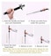 Camping Hiking Climbing Stick Legal Self-Defense Telescopic Swing Stick