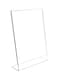 L-Type Sign Holder Clear
