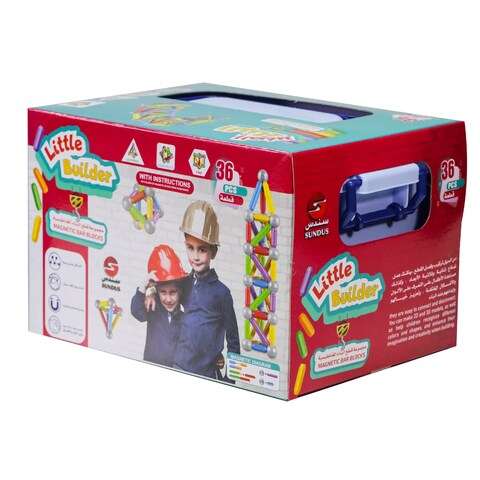 Little Builder 36-Piece Magnetic Building Blocks Set
Regular price
