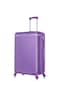 Senator Hard Case Large Suitcase Luggage Trolley For Unisex ABS Lightweight Travel Bag with 4 Spinner Wheels KH1065 Highlight Purple