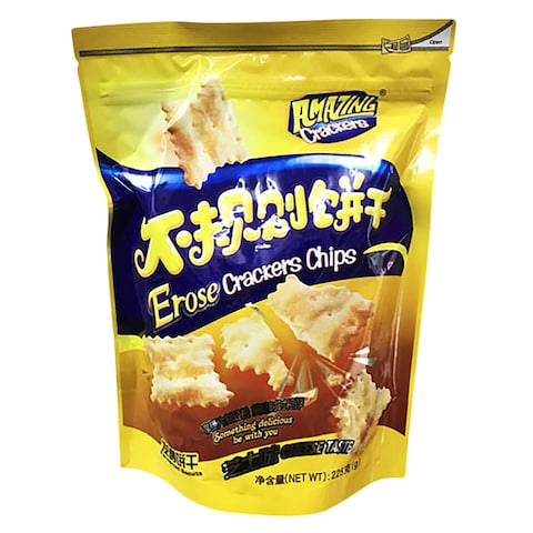 EROSE CRACKERS CHIPS CHEESE F 225G