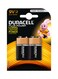 12-Piece Duralock Plus Power Alkaline Battery Black/Gold