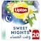 Lipton Sweet Nights Herbal Infusion 1.5g &times;20 Bags