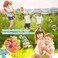 Copop Bubble Machine Bubble Gun Giant &amp; Small Bubble Blower With 2 Bubble Wands, Bubble Machine For Kids Dip &amp;Press Bubble Gun 800+ Bubbles Per Minute 2 X 8 Oz Bubble Solution Included