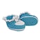 Pikkaboo-LittleFeet Handmade Crocheted Baby Booties-blue