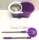 Generic Magic Mop With Bucket 360 Rotating Spin Purple