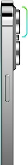 Green Lion Camera Lens HD Plus Compatible With iPhone 14/14 Max- Red