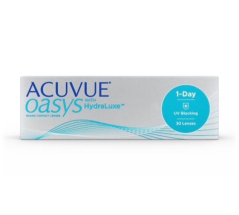 Acuvue Oasys Daily 30 Pack Contact Lenses (-1.25)