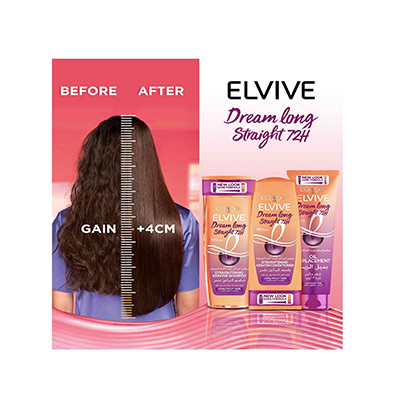 Elvive Shampoo Dream Long Straight 400ML