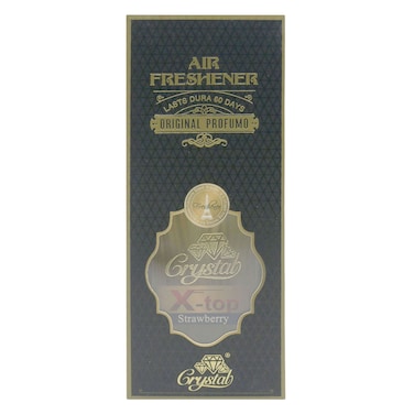 Crsytal X-Top Car Airfrshnr S/Berry