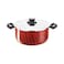 Tefal Tempo Casserole With Lid - 26 Cm - Red Flame