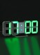 Generic LED Digital Numbers Wall Clock White