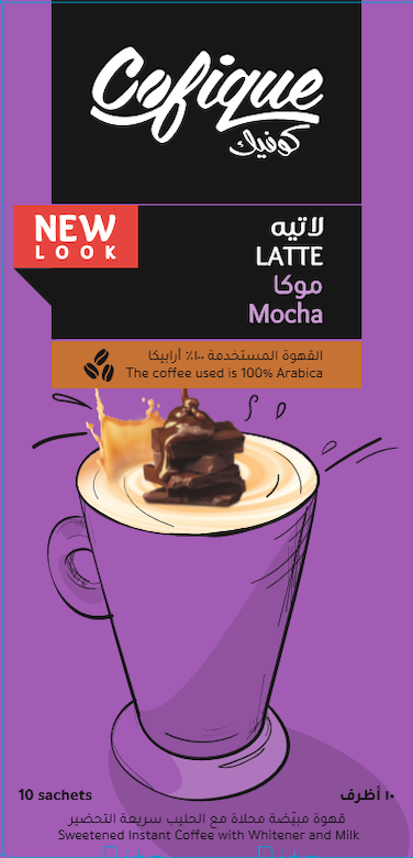 Cofique Mocha Latte 24g X 10