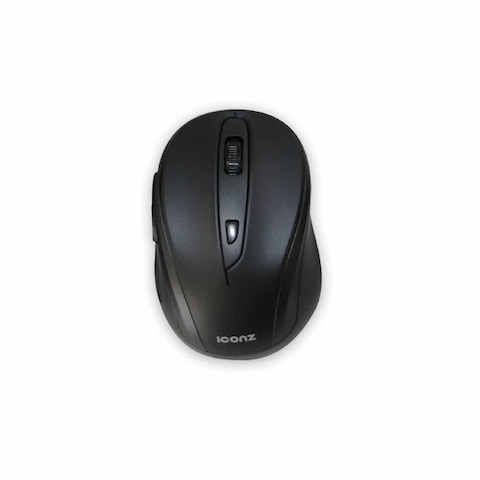 ICONZ IMN-WM03K Wireless Mouse with 6 Buttons - Black