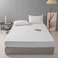Luna Home-King Size 3 Piece Set, Bedsheet with 2 Pillow Cases, White Color