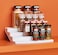 YouCopia, Shelfstep 24 Bottles Cabinet Spice Rack Organizer, White, YCA-50237