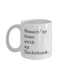 muGGyz Try Doing Whatever Eduardo Said First Place Coffee Mug White