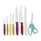 Tramontina Knife Set - 7 Pieces + Scissors