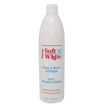 SOFT N WHITE HAND&amp;BODY LOTION 500ML