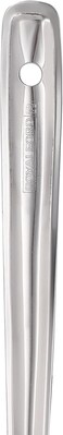Royalford 34.5 Cm Stainless Steel Basting Turner- Rf11491, Large Stainless Steel Head With A Long Handle, Elegant And Lightweight Design, Premium-Quality, Silver